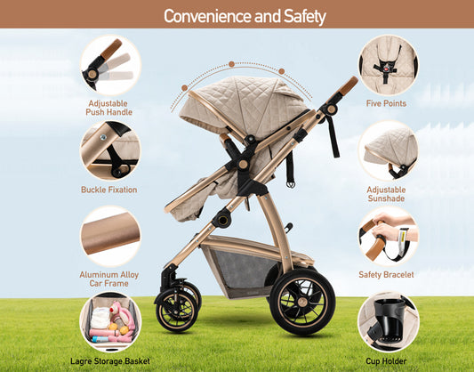 SK20 Stroller: Baby's Comfortable Travel Companion