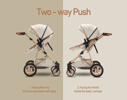 V7 Stroller: Baby's Comfortable Travel Tool